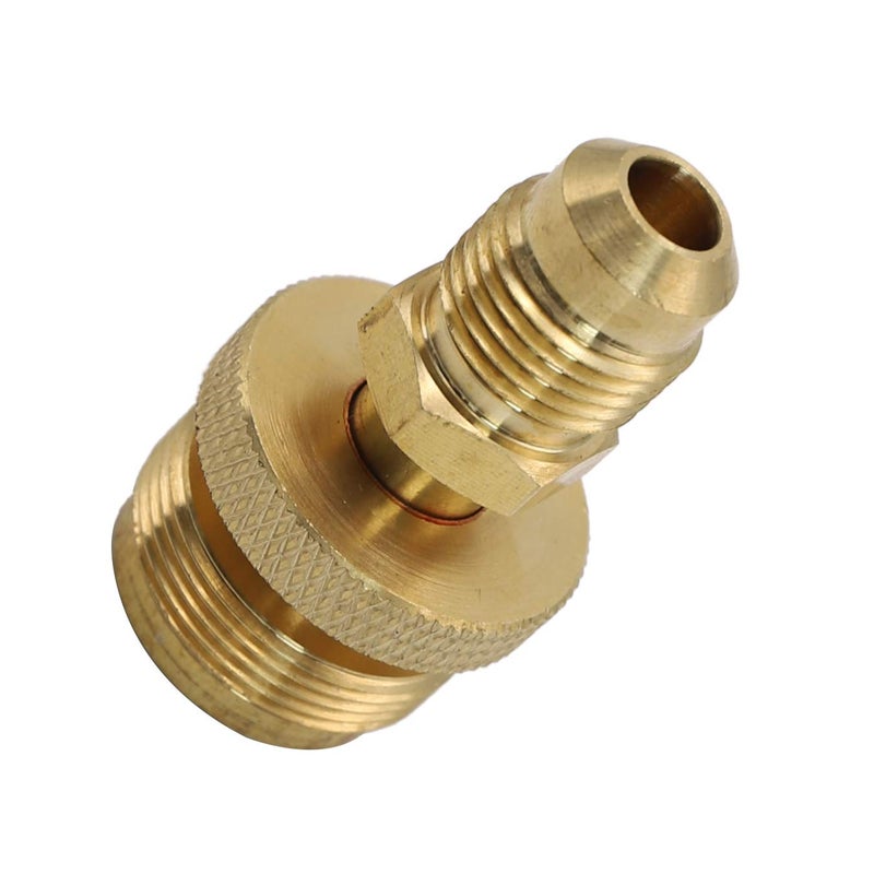 METER STAR 12 Ft Quick Connect Liquid Propane Hose for RV to Hook Up Portable Camping BBQ Grill,Quick-Change Connection Convert to 3/8â€œ Female Flare Hose for 1lb Tank Regulator - Image 5